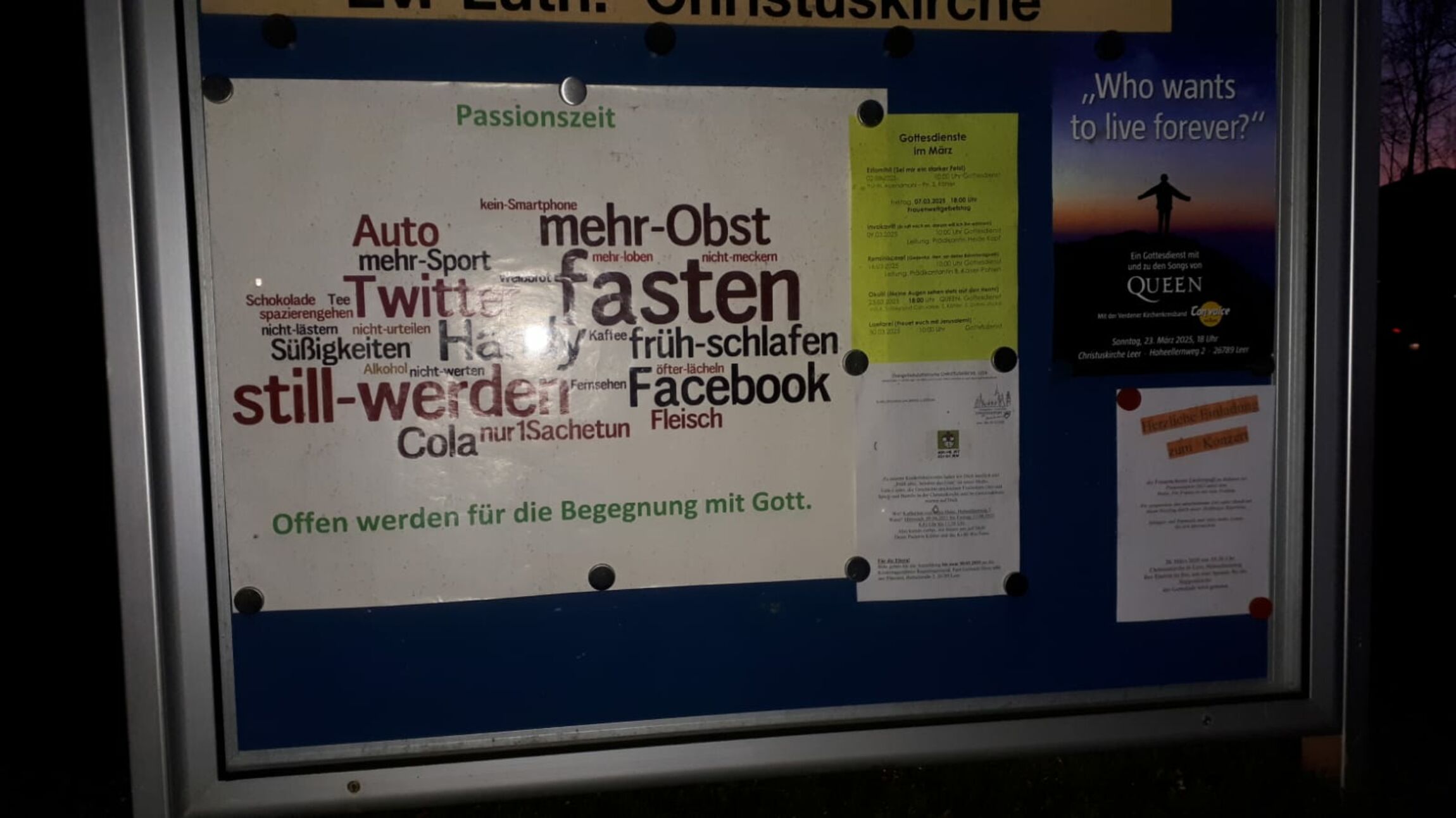Schaukasten 