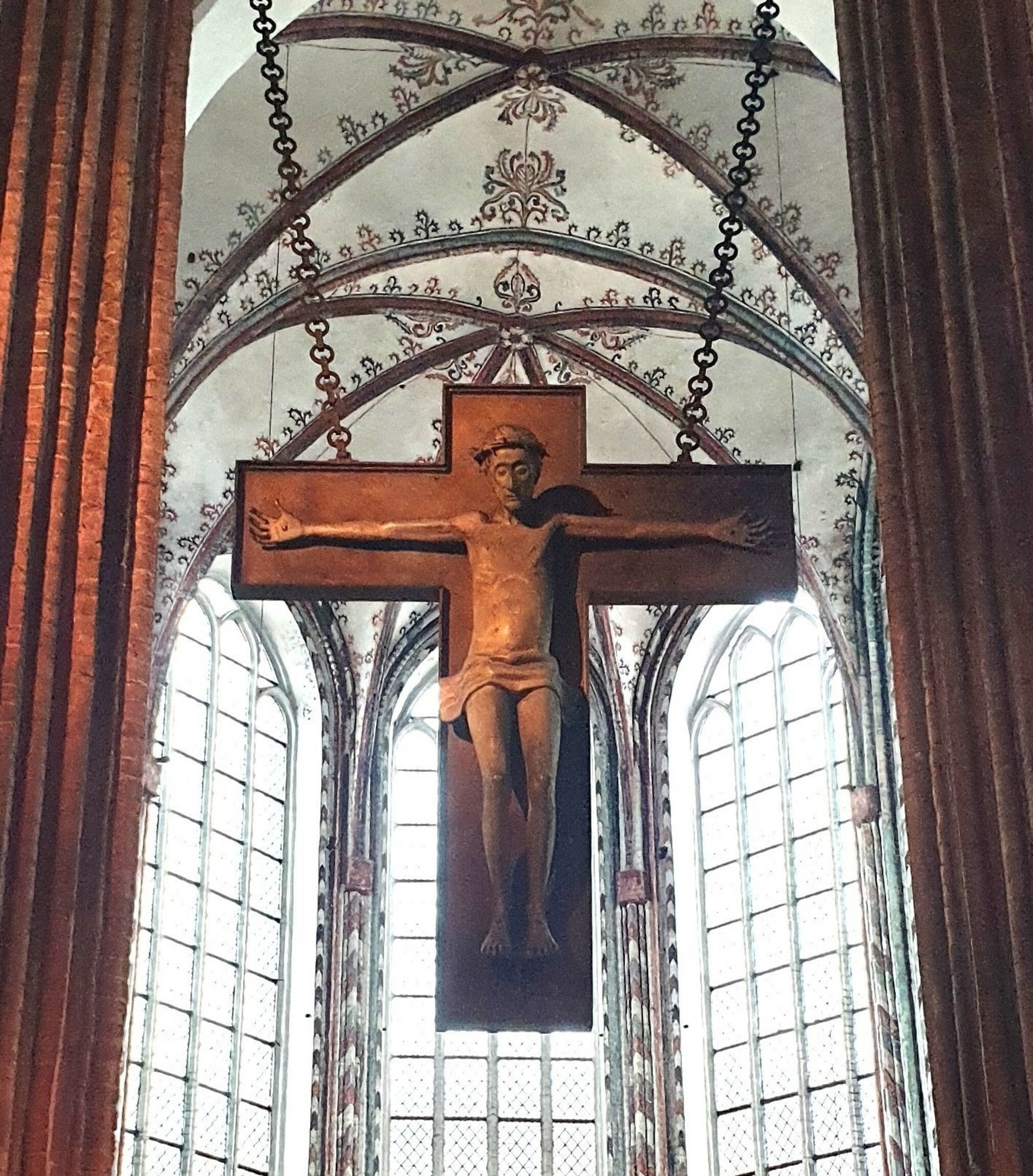 Kreuz in Lübecker Kirche