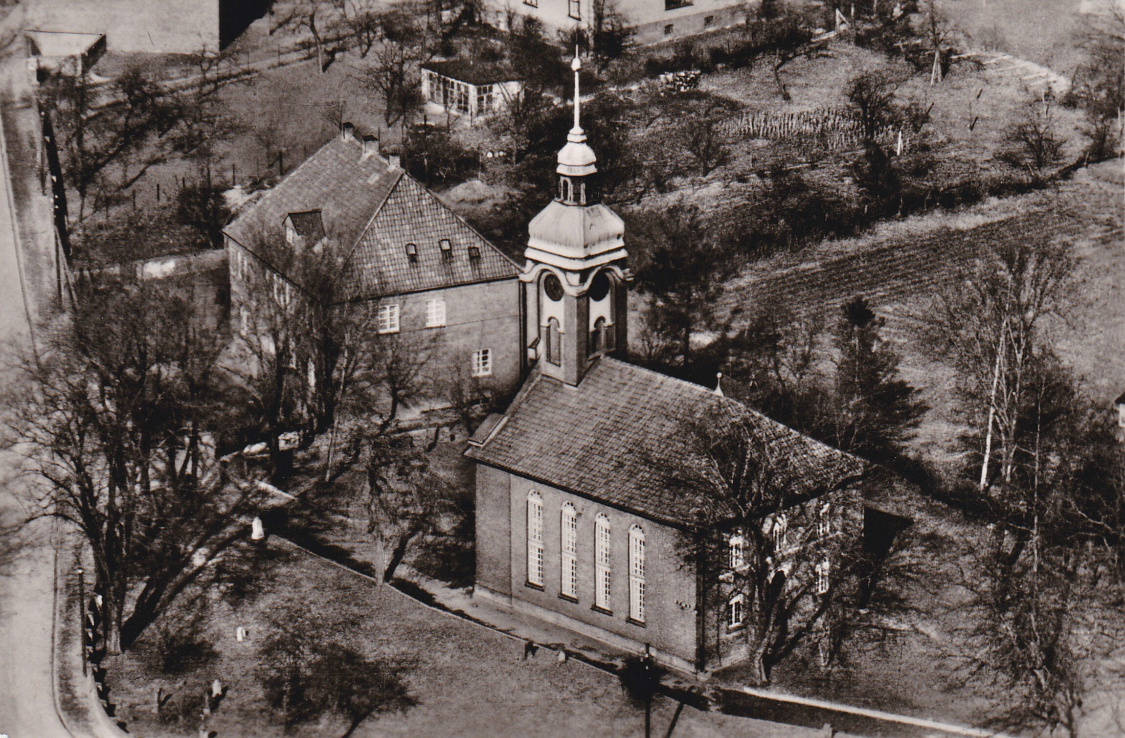 Kirche - alte Postkarte