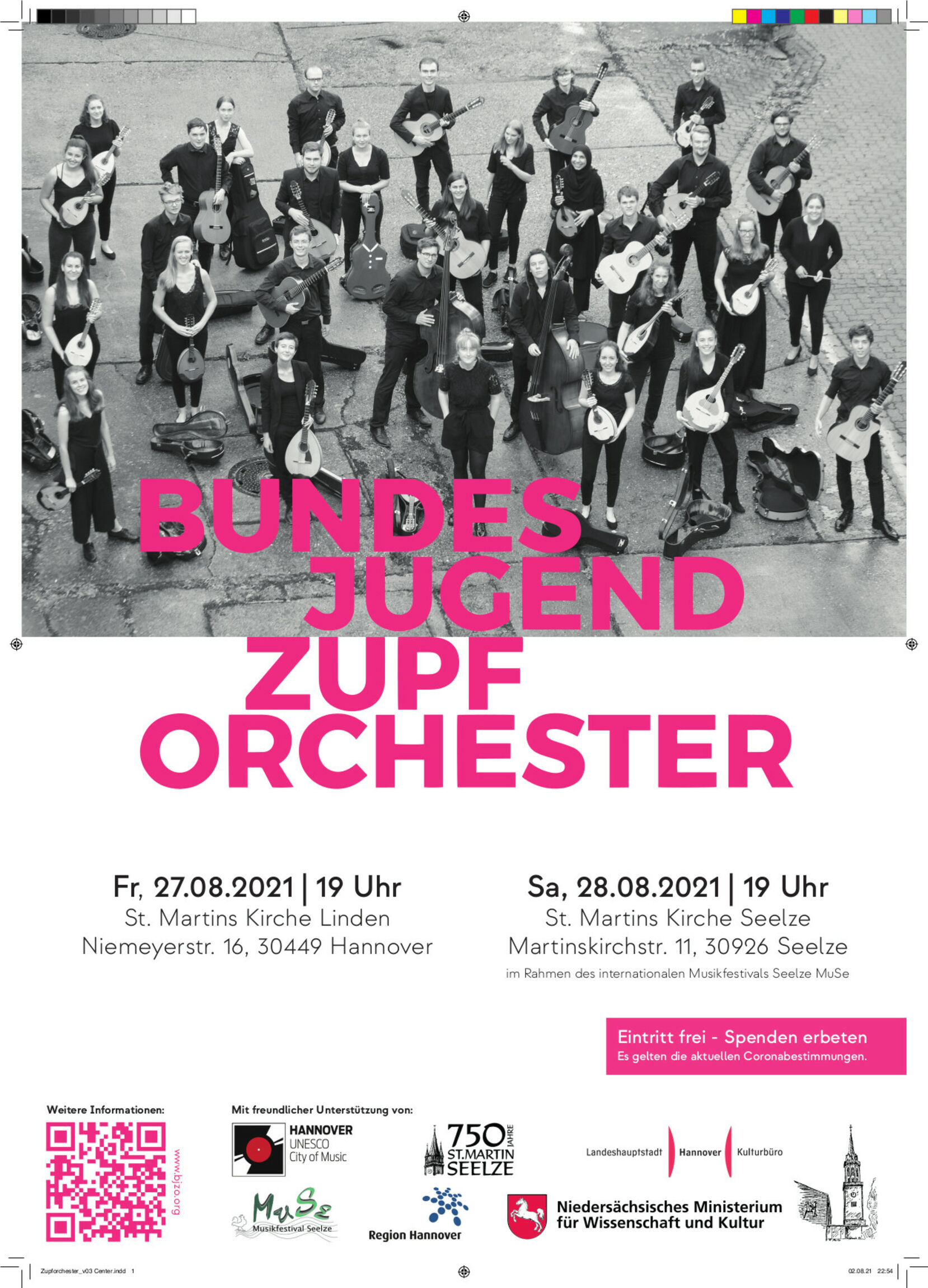 Bundesjugendzupforchester - Konzert 27.08.2021