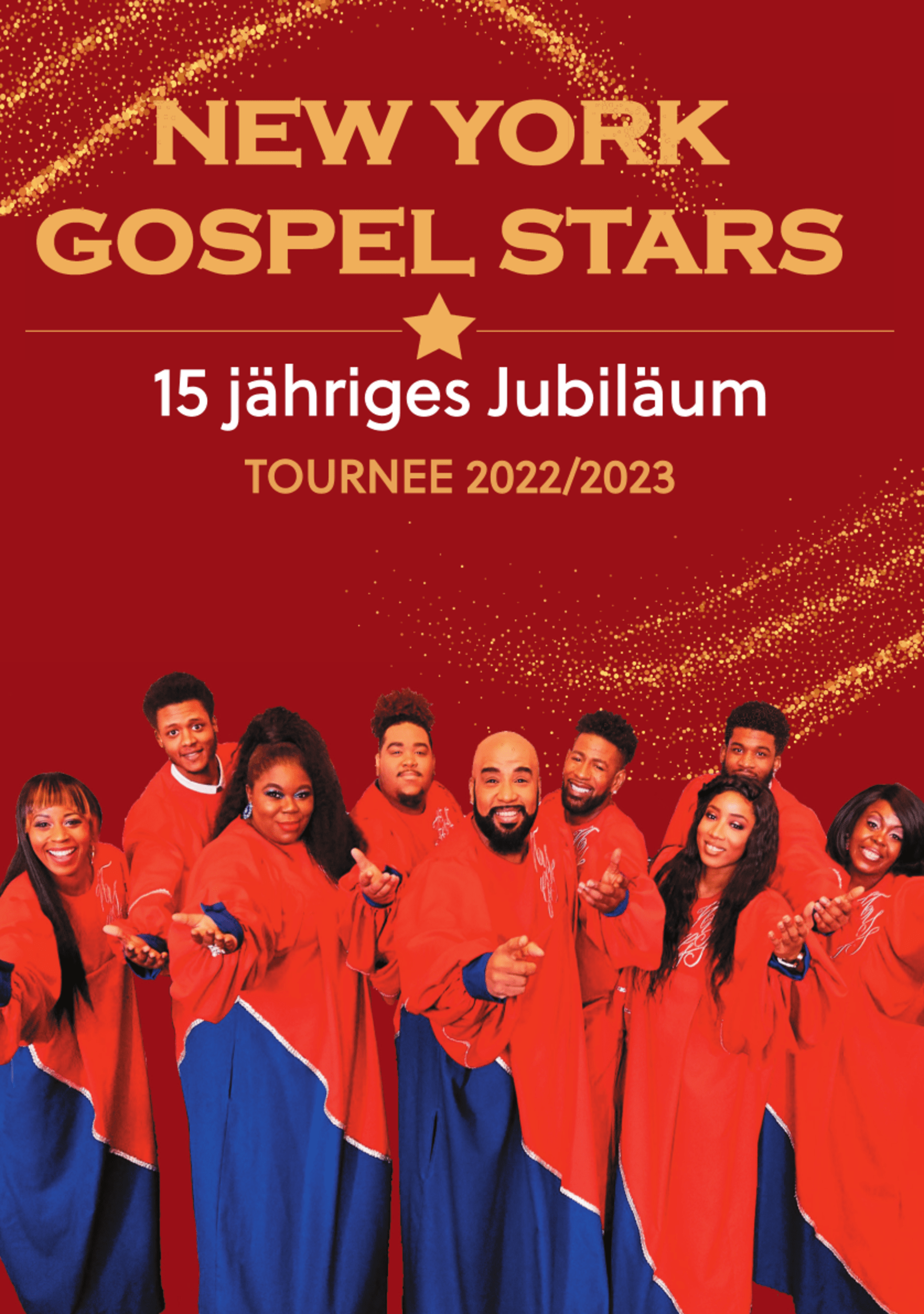 New York Gospel Stars - 15 Jahre - DIE Jubiläumstournee