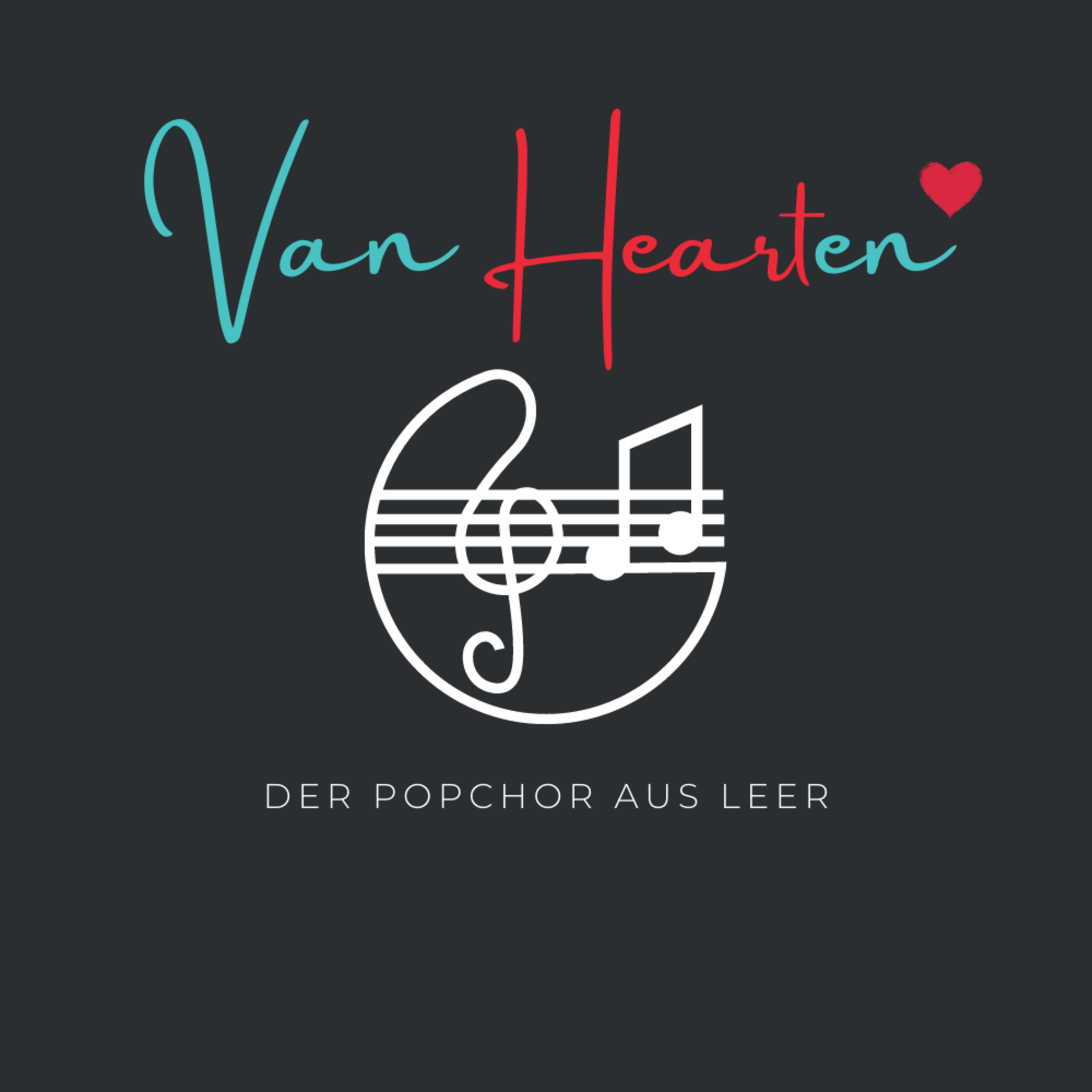 Das Logo des Popchores Van Hearten