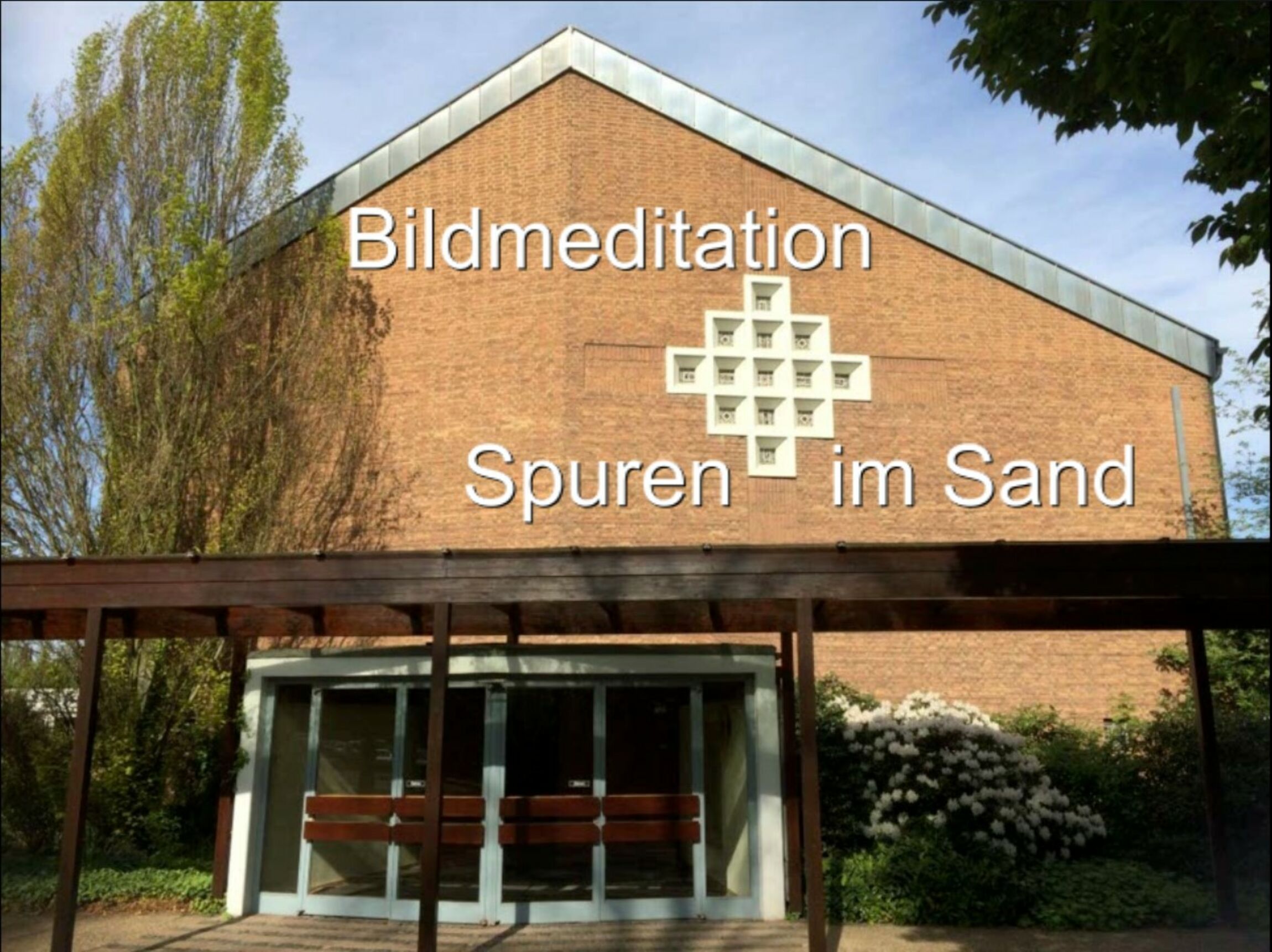 Martin-Luther-Gemeinde Hameln - Bildmeditation: Spuren im Sand