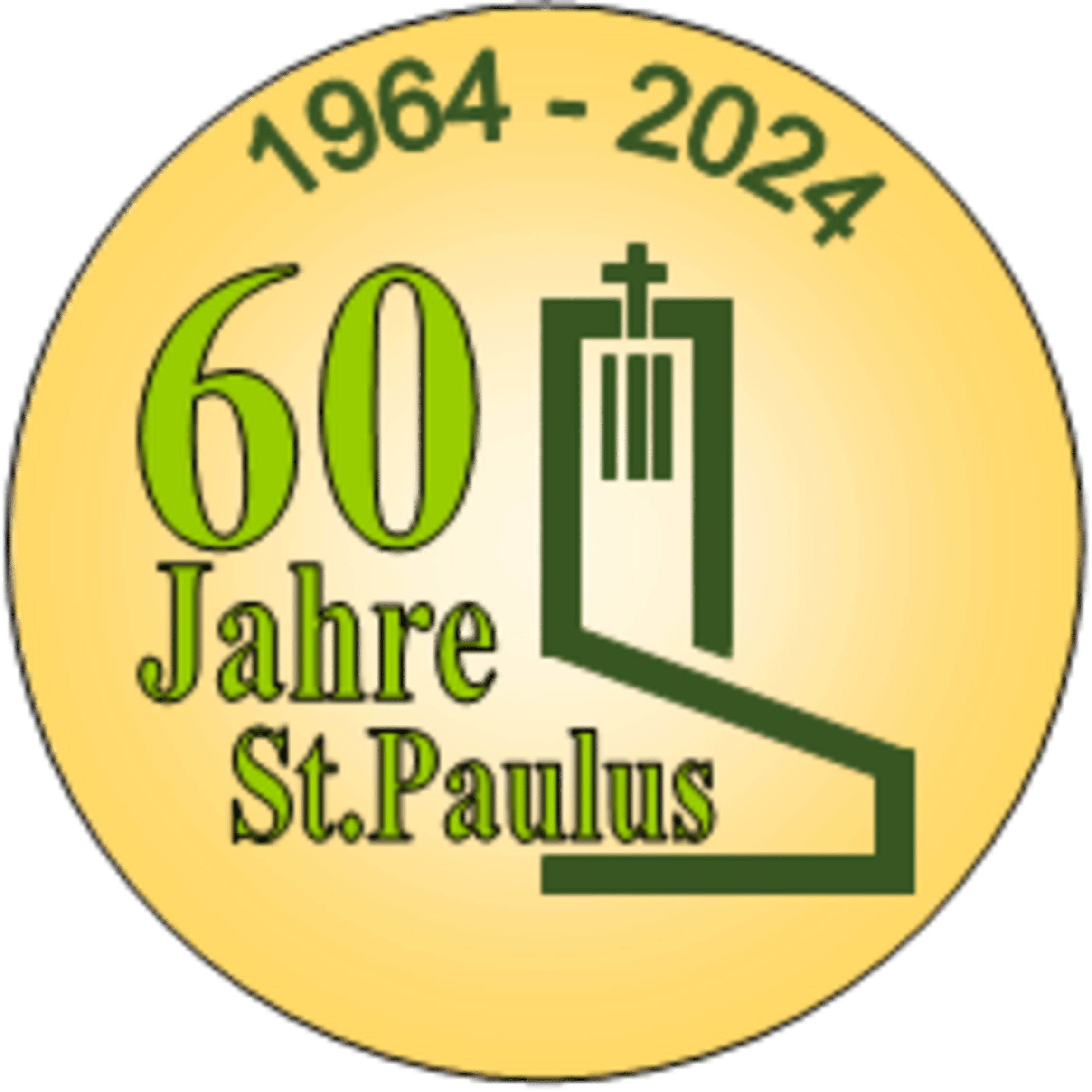 Button 60 Jahre St.-Paulus