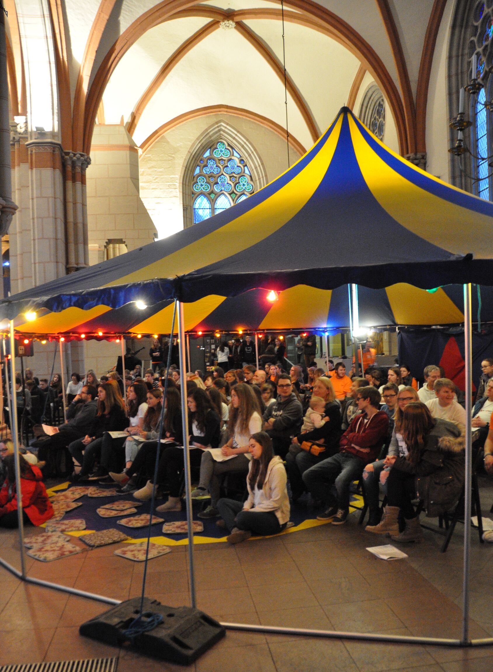 Zirkuszelt im Münster
