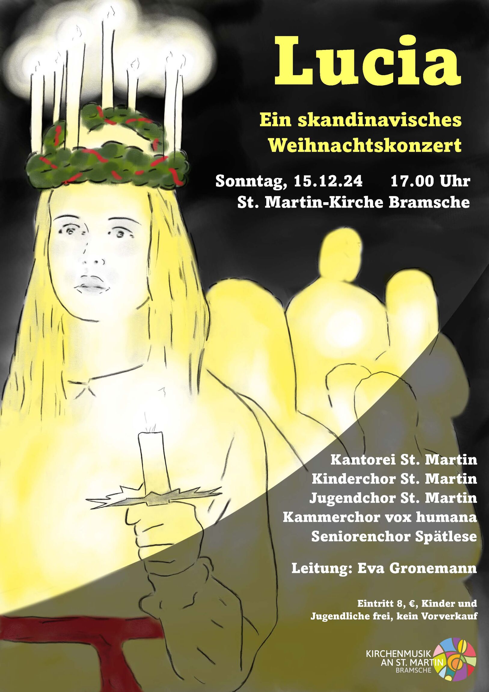 Plakat Lucia-Konzert