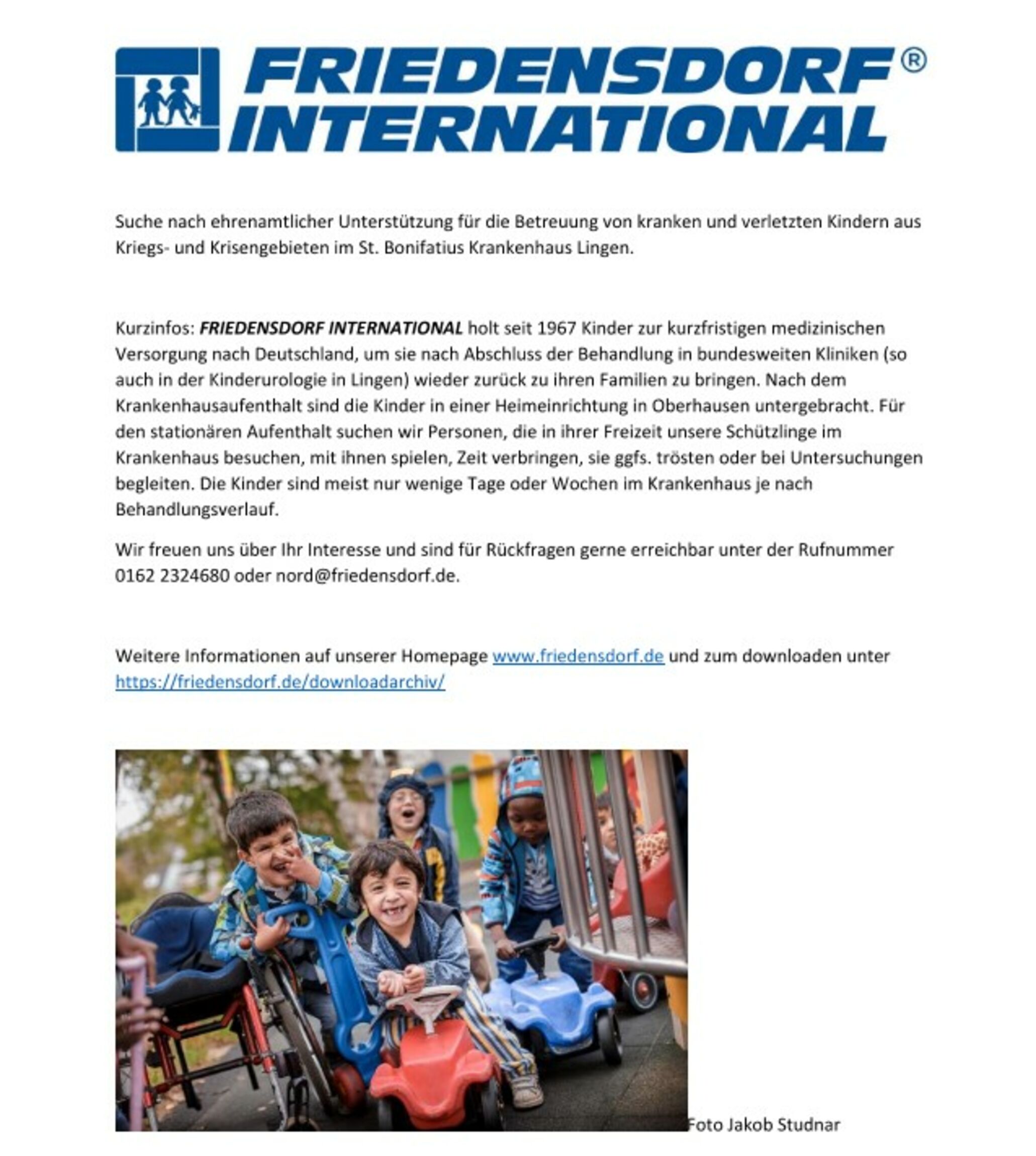 Friedensdorf International