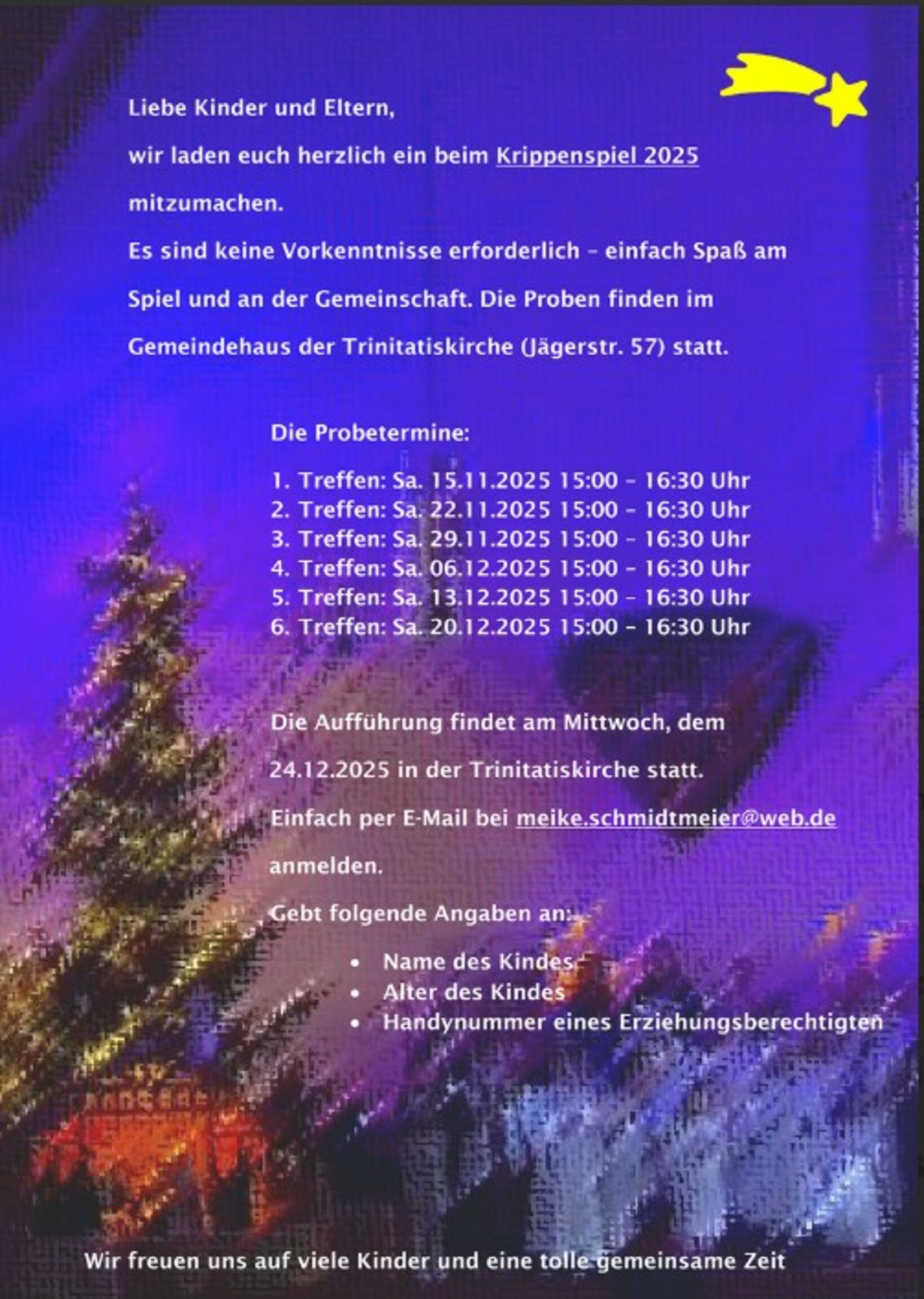 Krippenspiel 2025