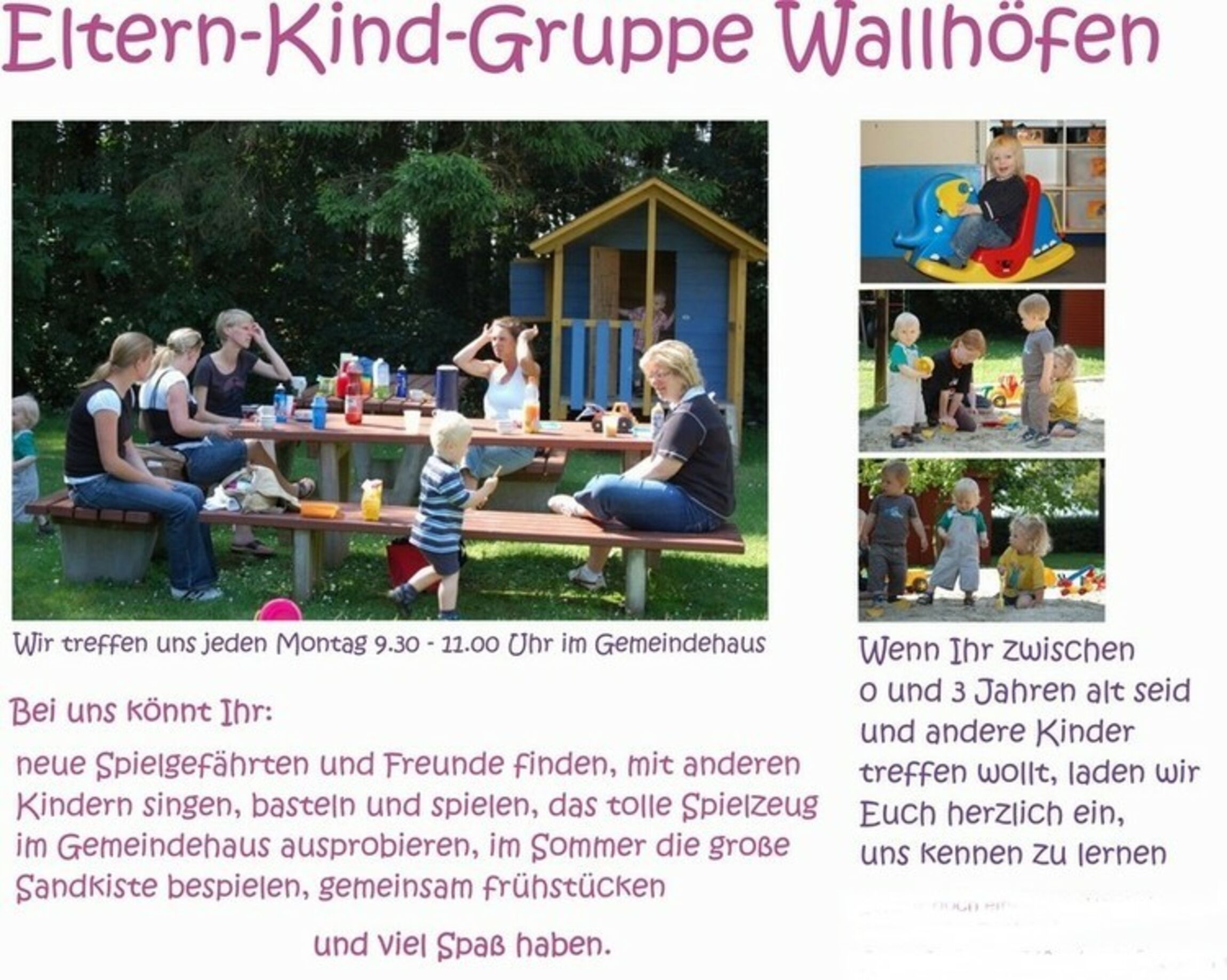 Eltern-Kind-Gruppe