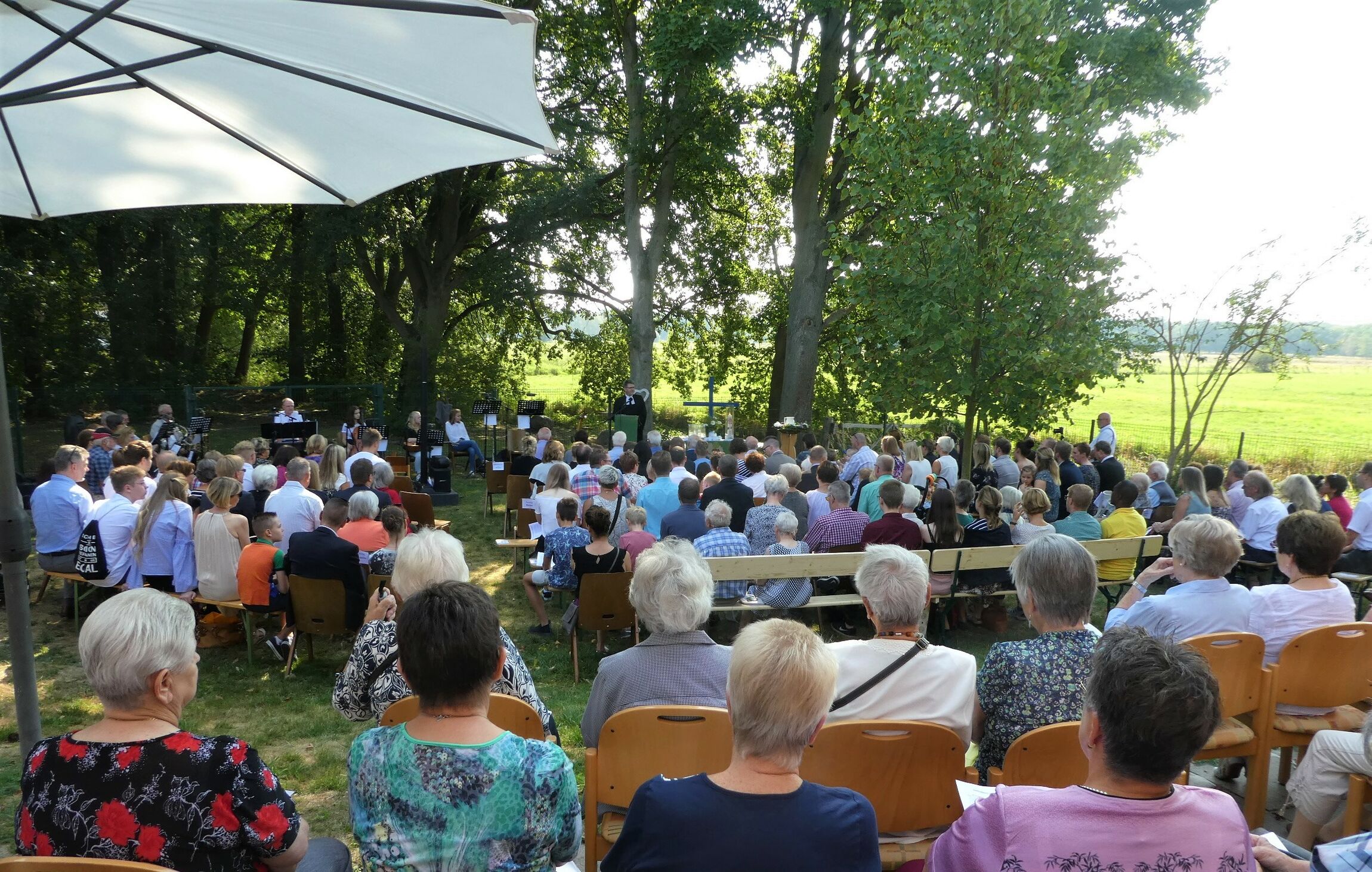 Gottesdienst im Freien