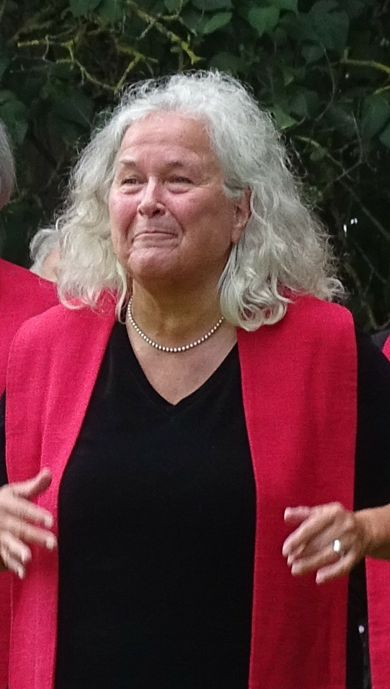 Chorleiterin Gisela Weiß-Jäger