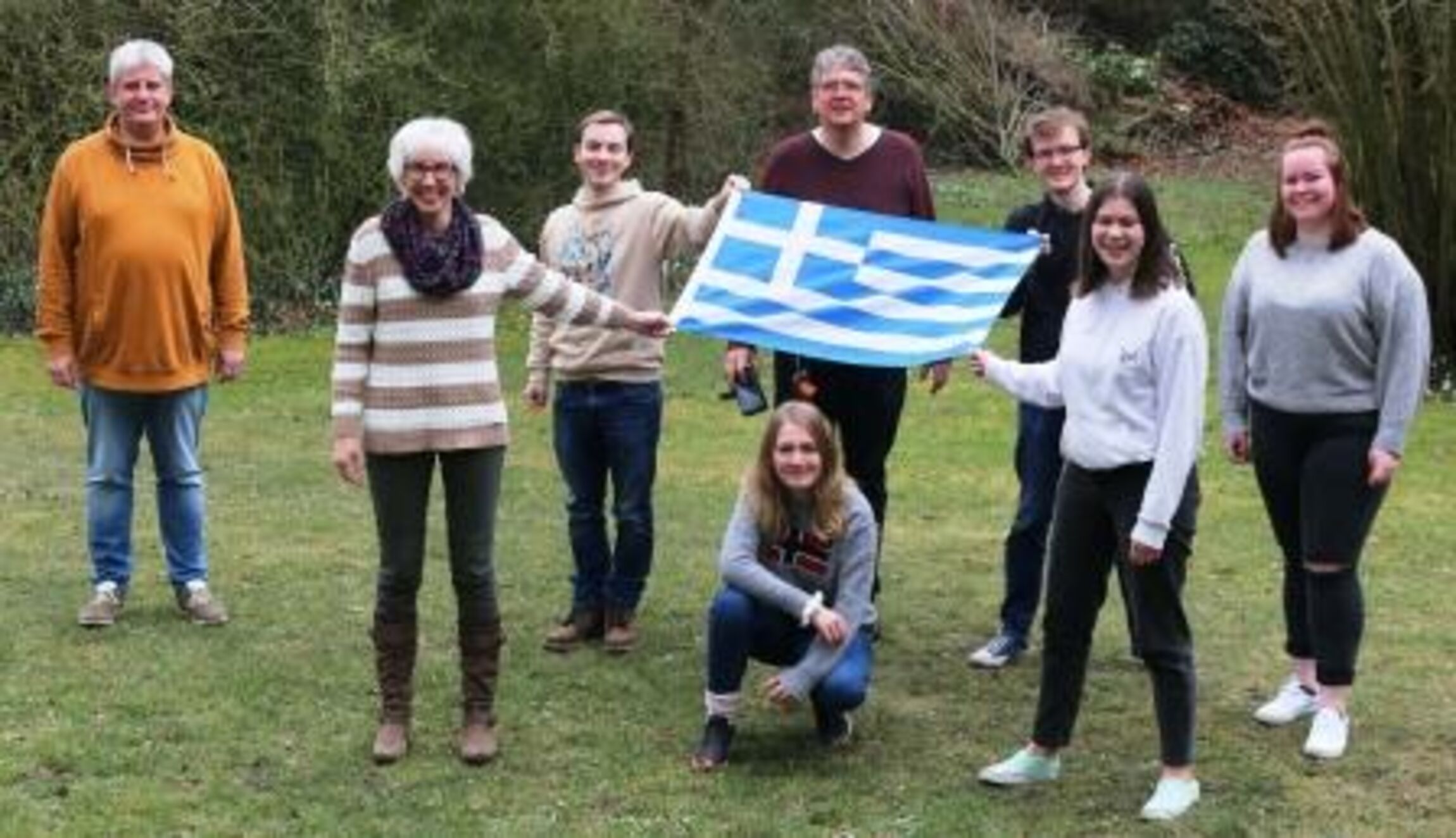 Das Team der Griechenlandfreizeit 2021