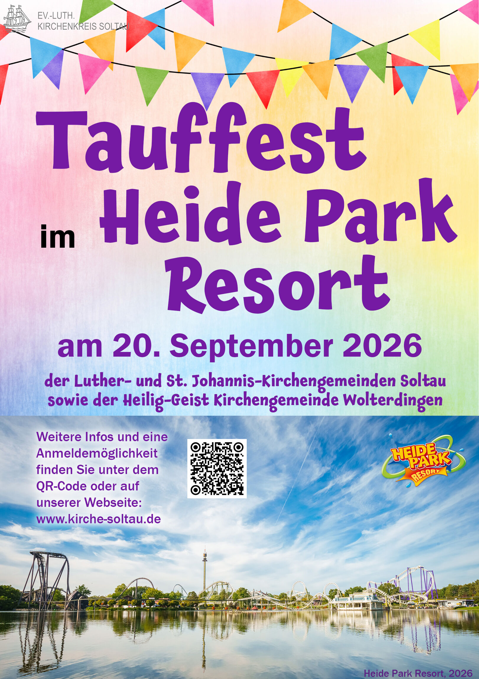Tauffest, Heide Park Resort, Soltau
