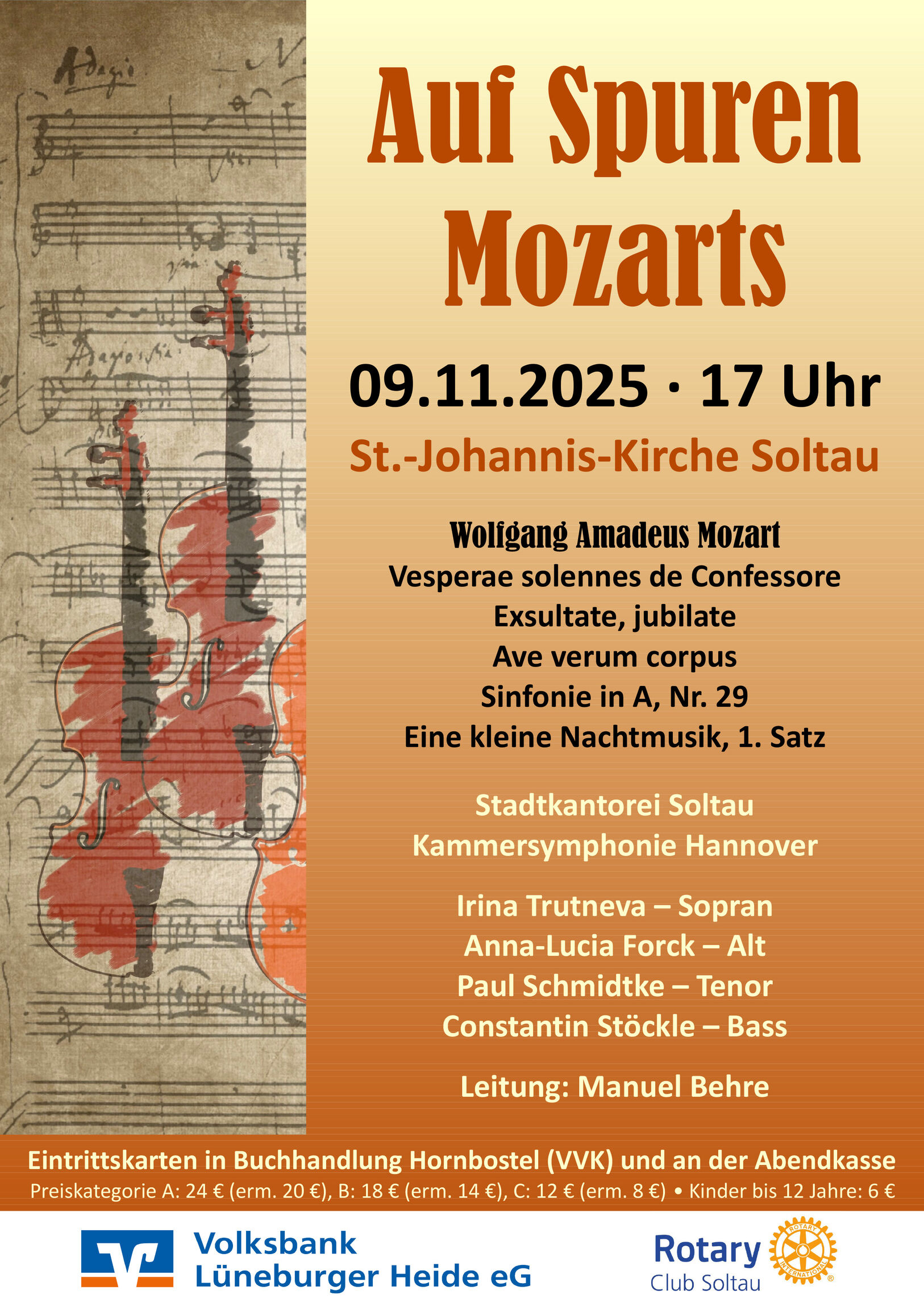 Plakat, Konzert, Soltau