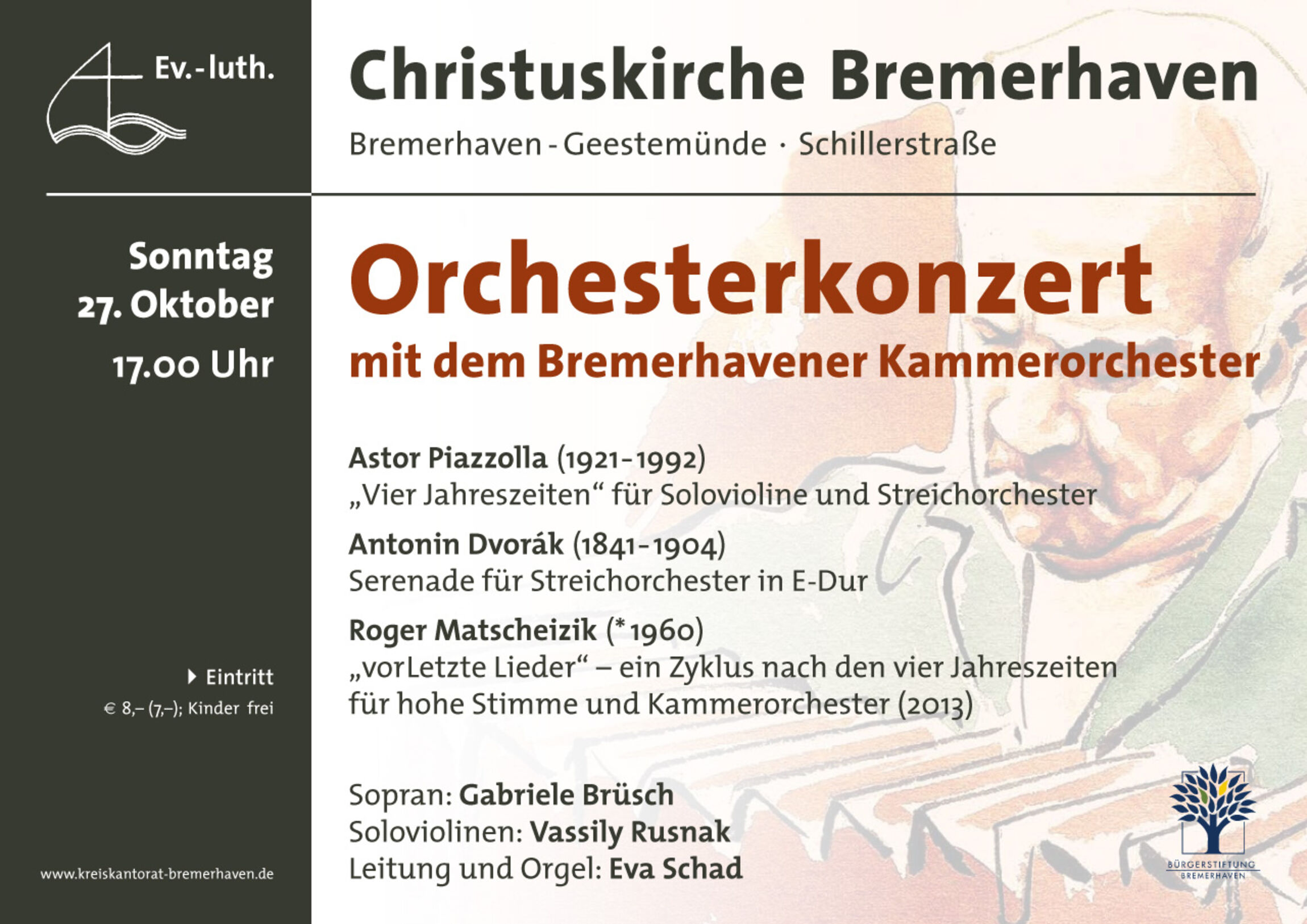 Plakat Orchesterkonzert 2013