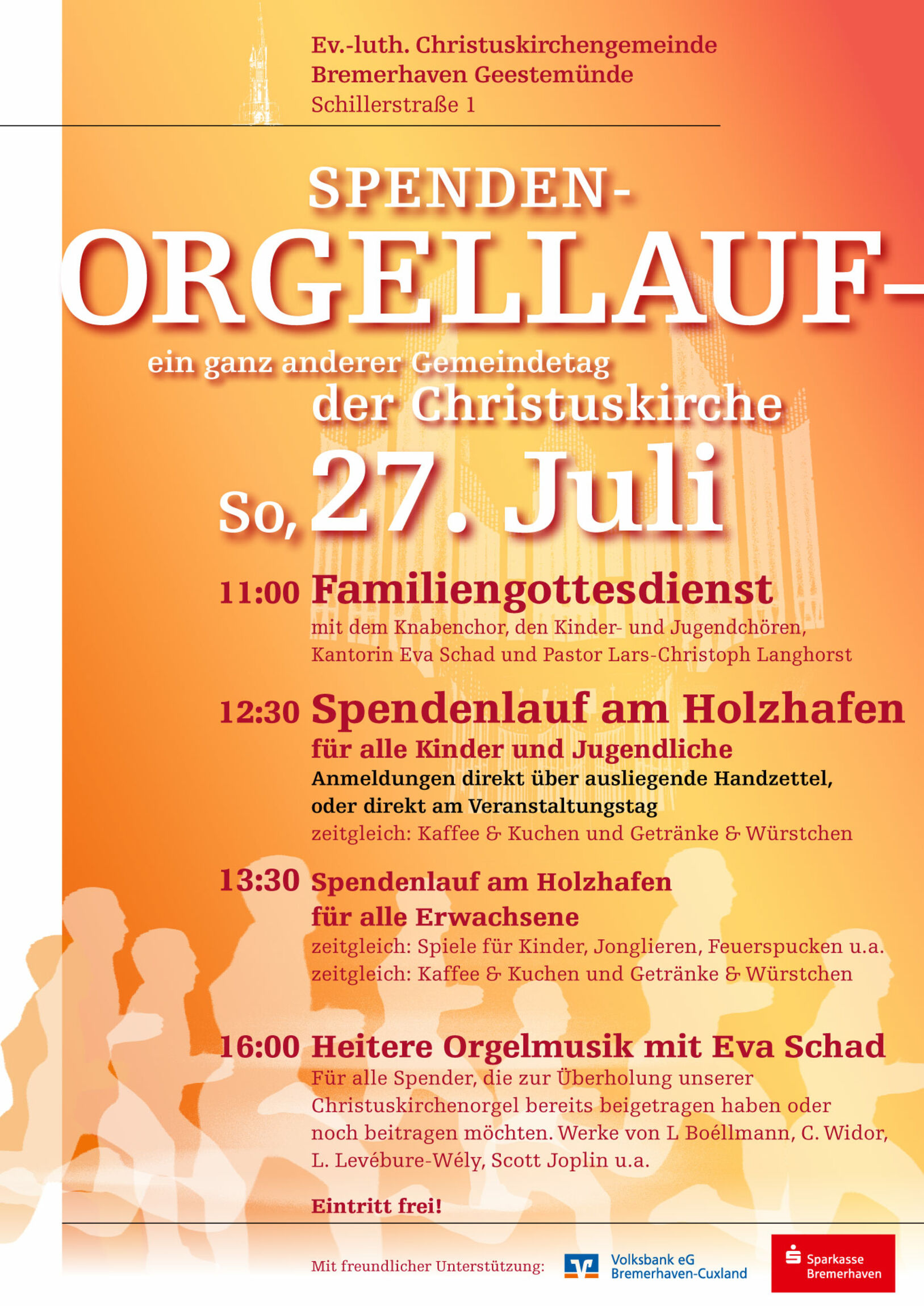 Plakat Orgellauf 2014