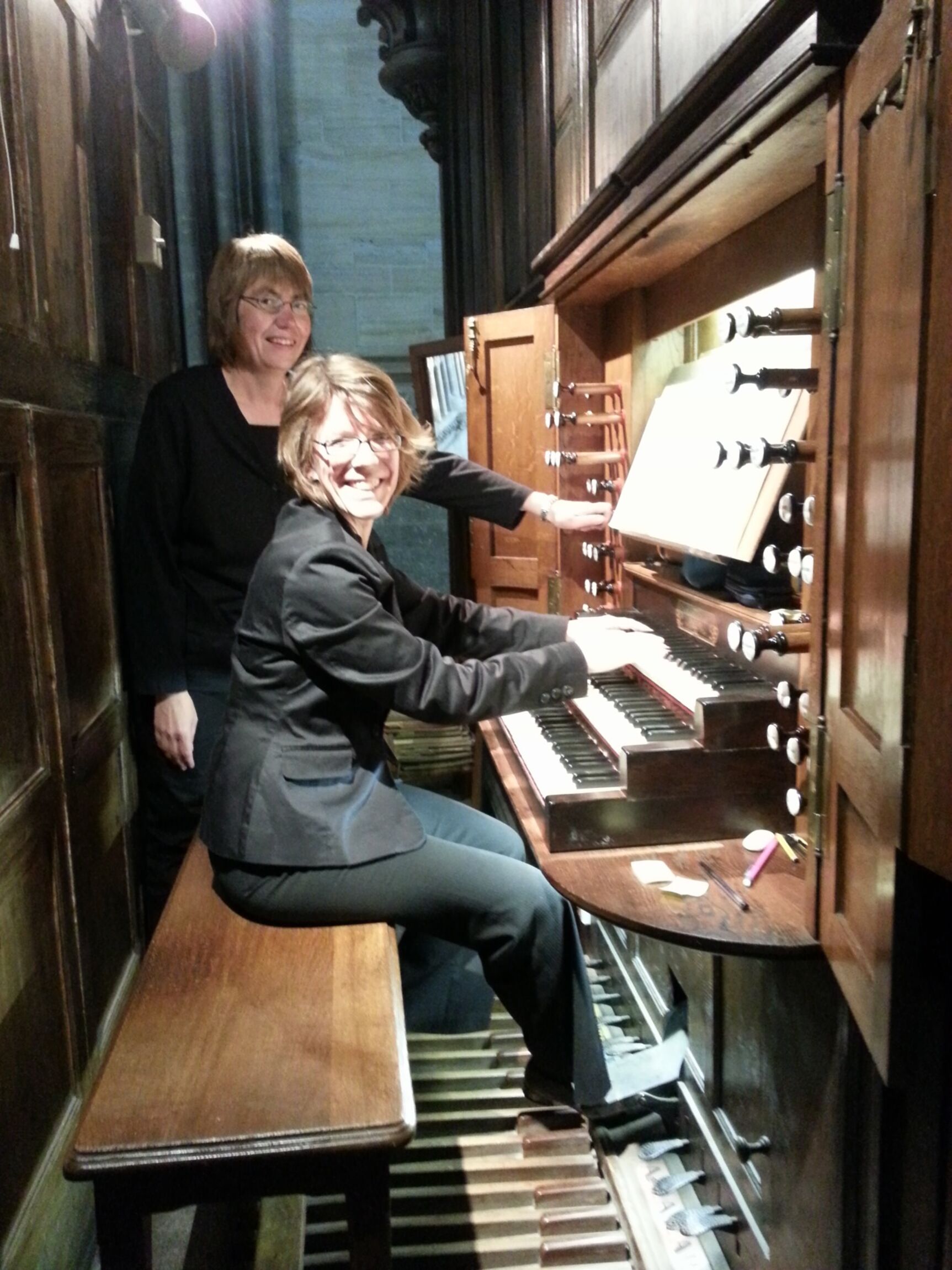 Frankreich 7.2013 Bayeux-Orgel