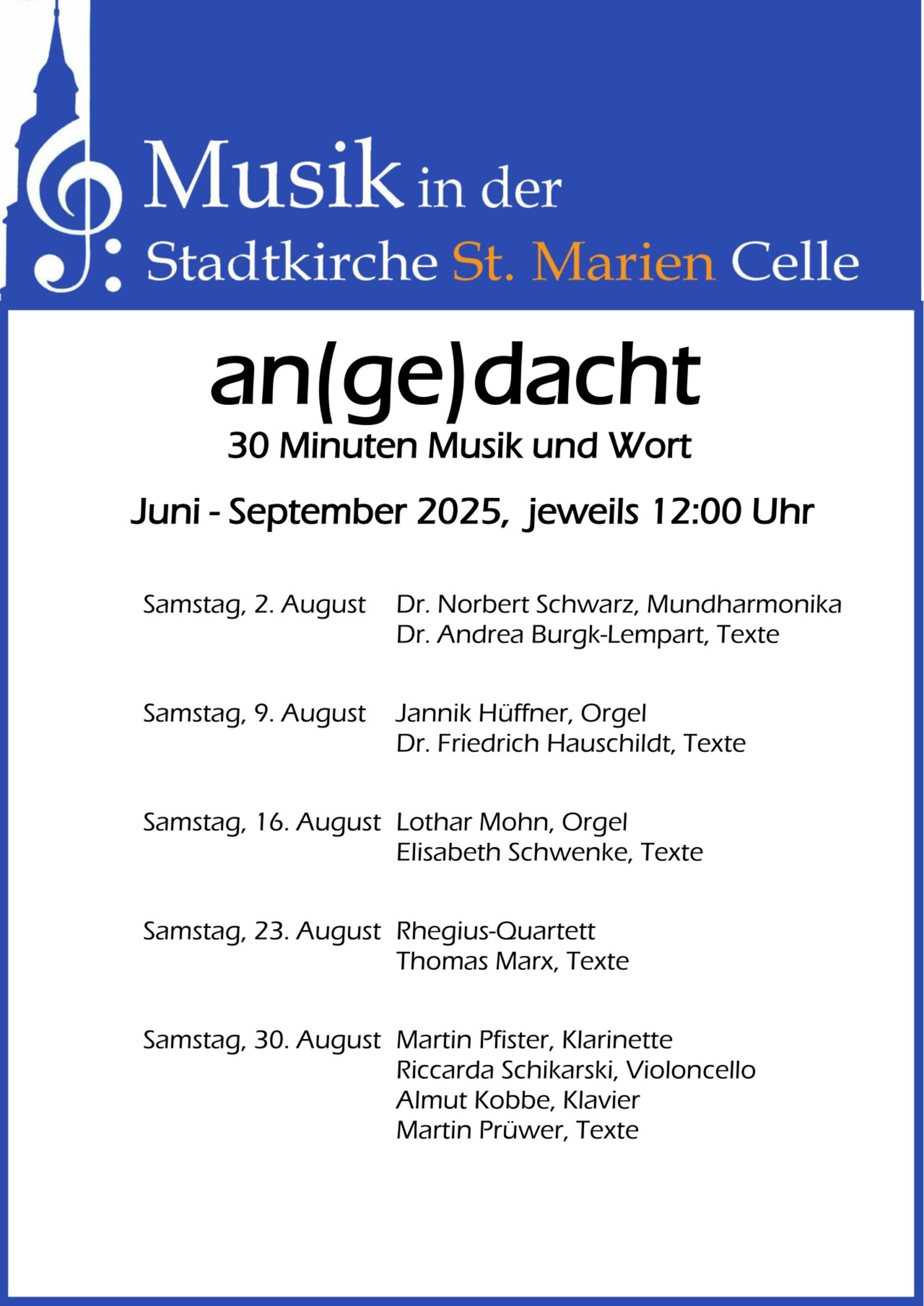 Plakat August 2025
