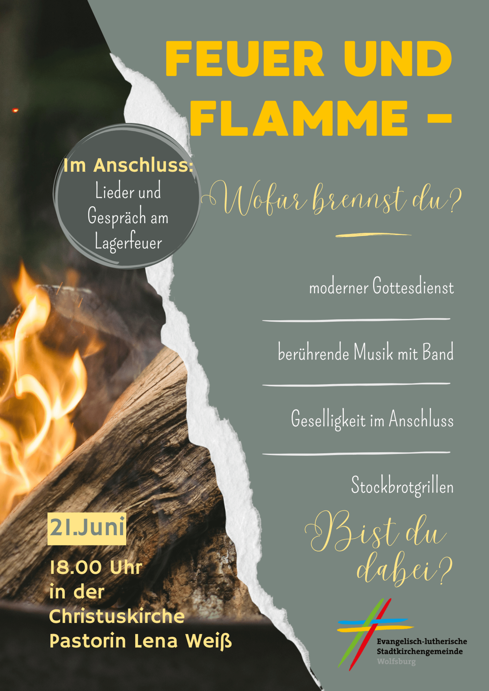 Gottesdienst Feuer und Flamme 2026