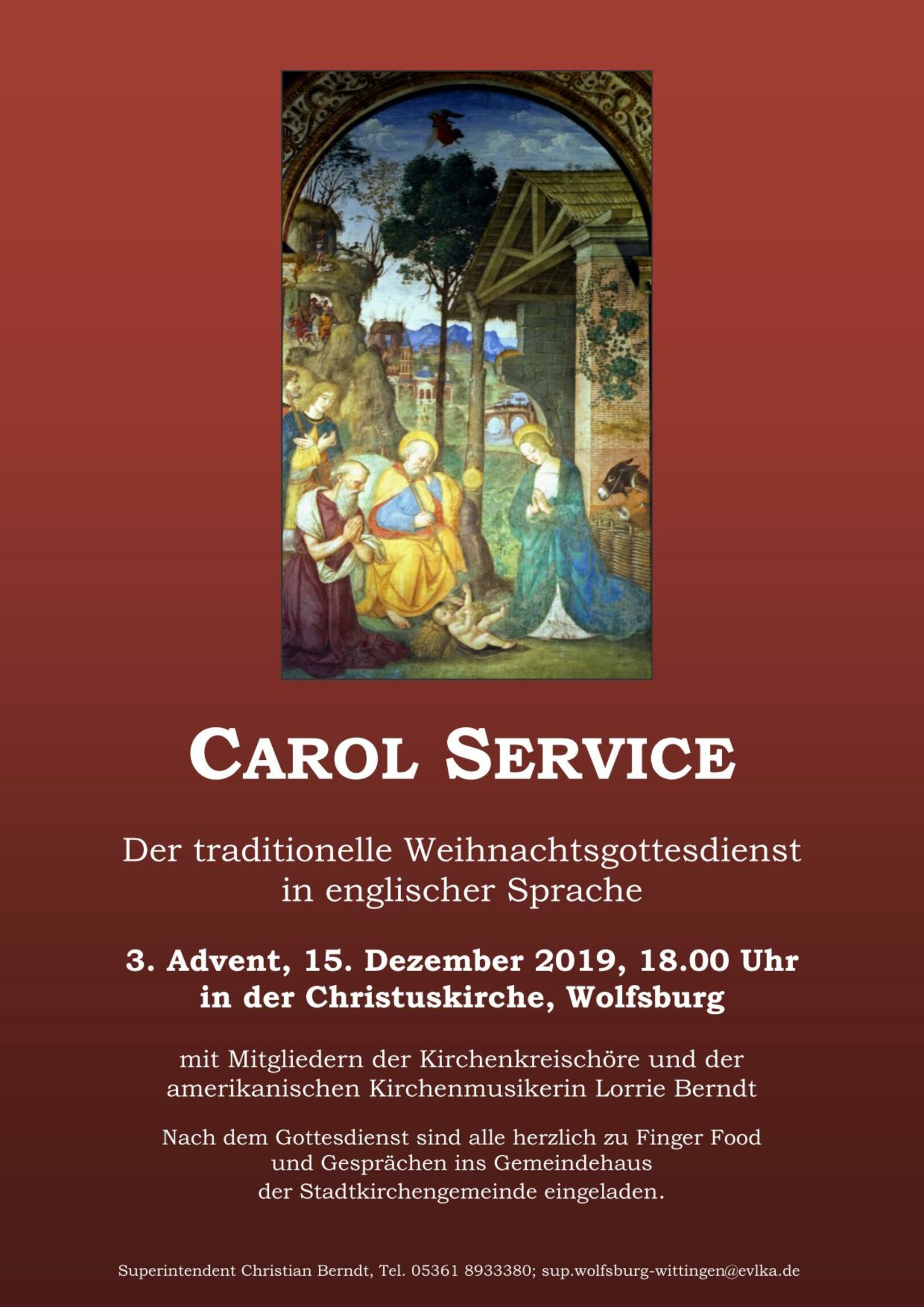 Carol Service 2019
