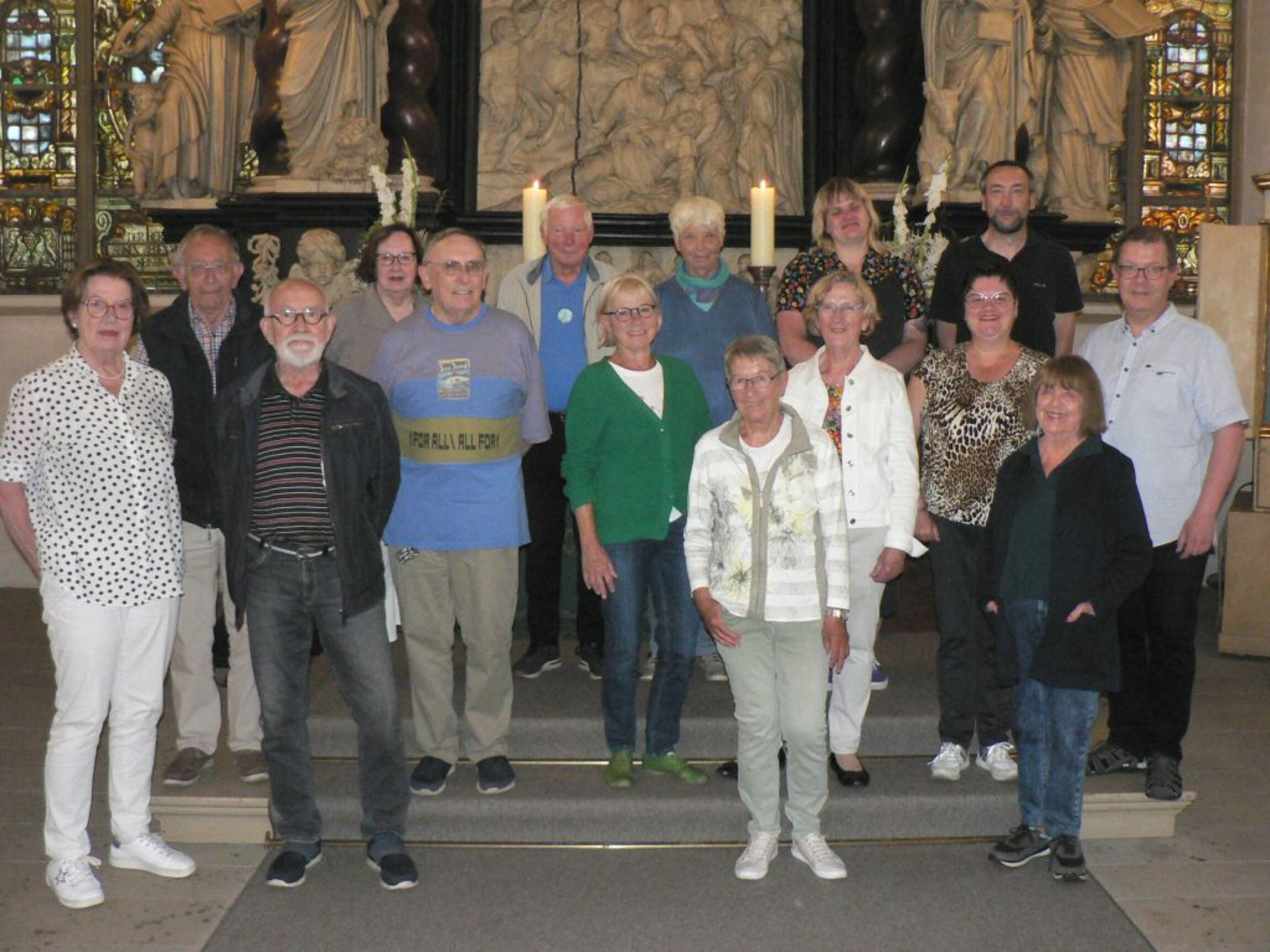 Kirchenfreunde beim Juli-Treffen 2022
