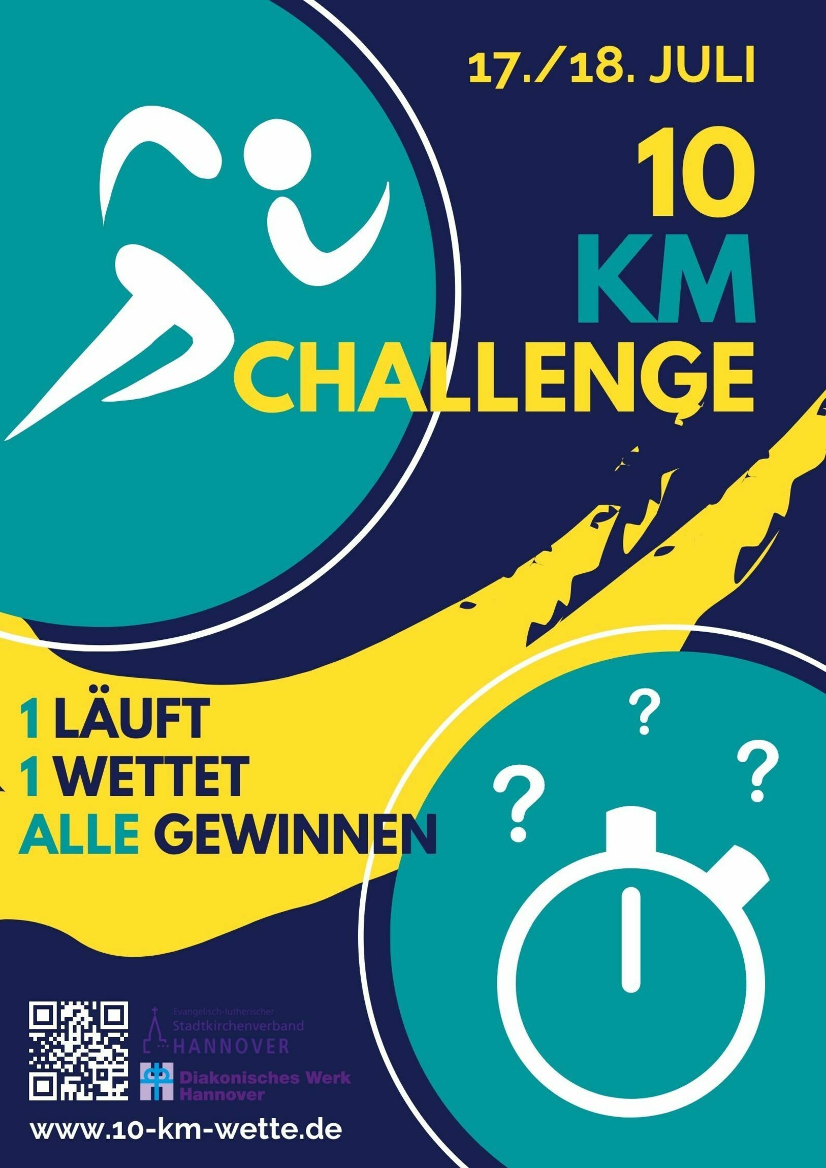 10 Kilometer Challenge Trampolino Diakonisches Werk Hannover