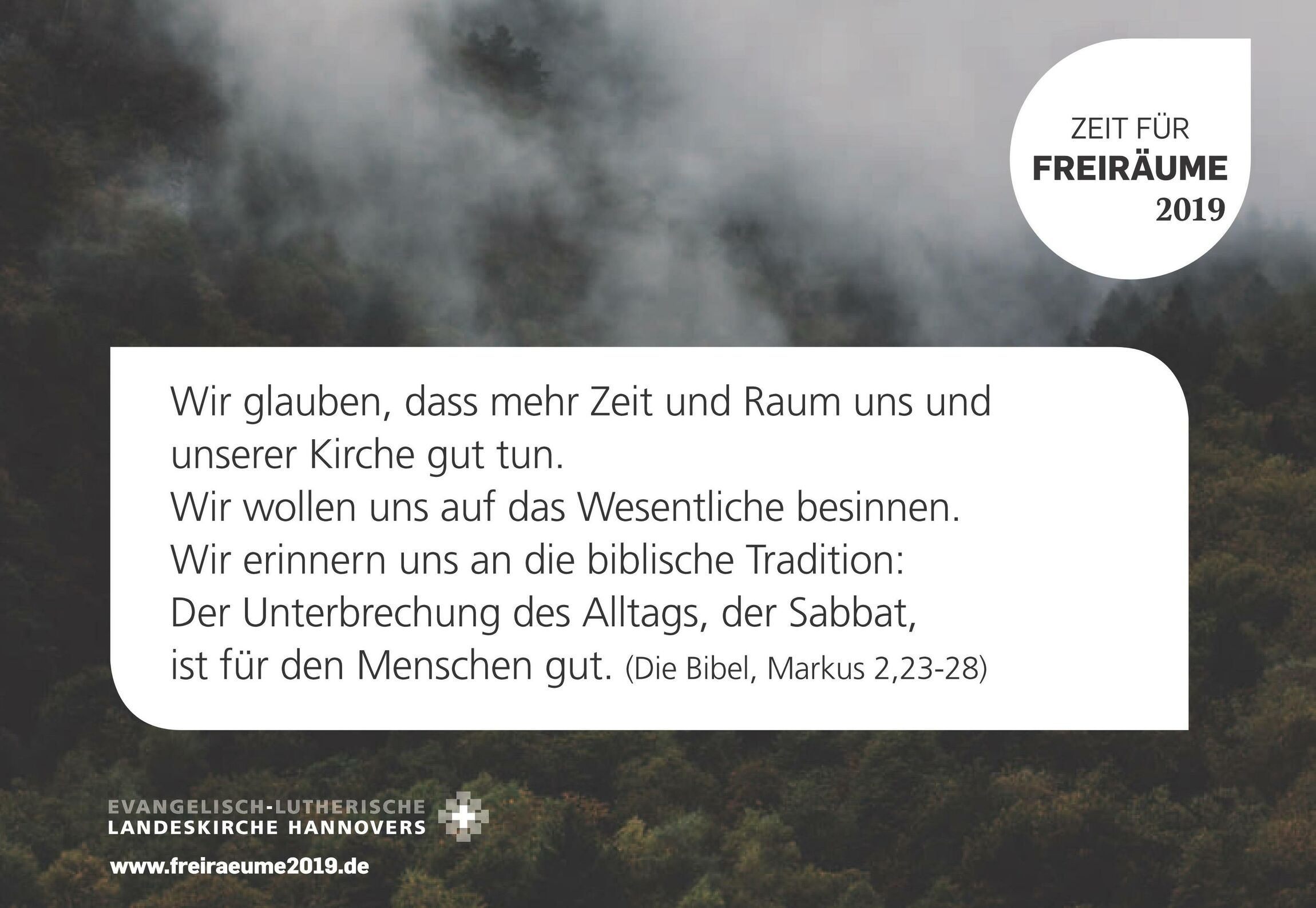 Jahresthema 2019: Freiräume - Für Gott (GB2-2019)