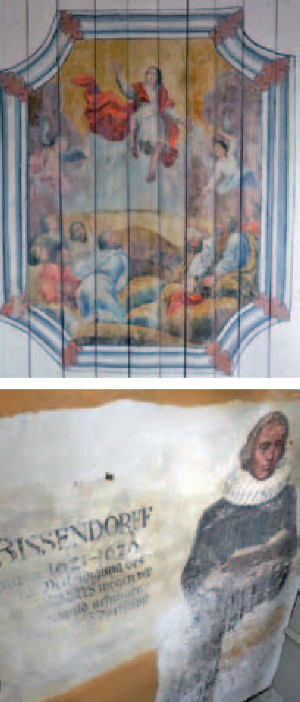 St. Nicolai zu Goedringen - Bilder Wand/Decke