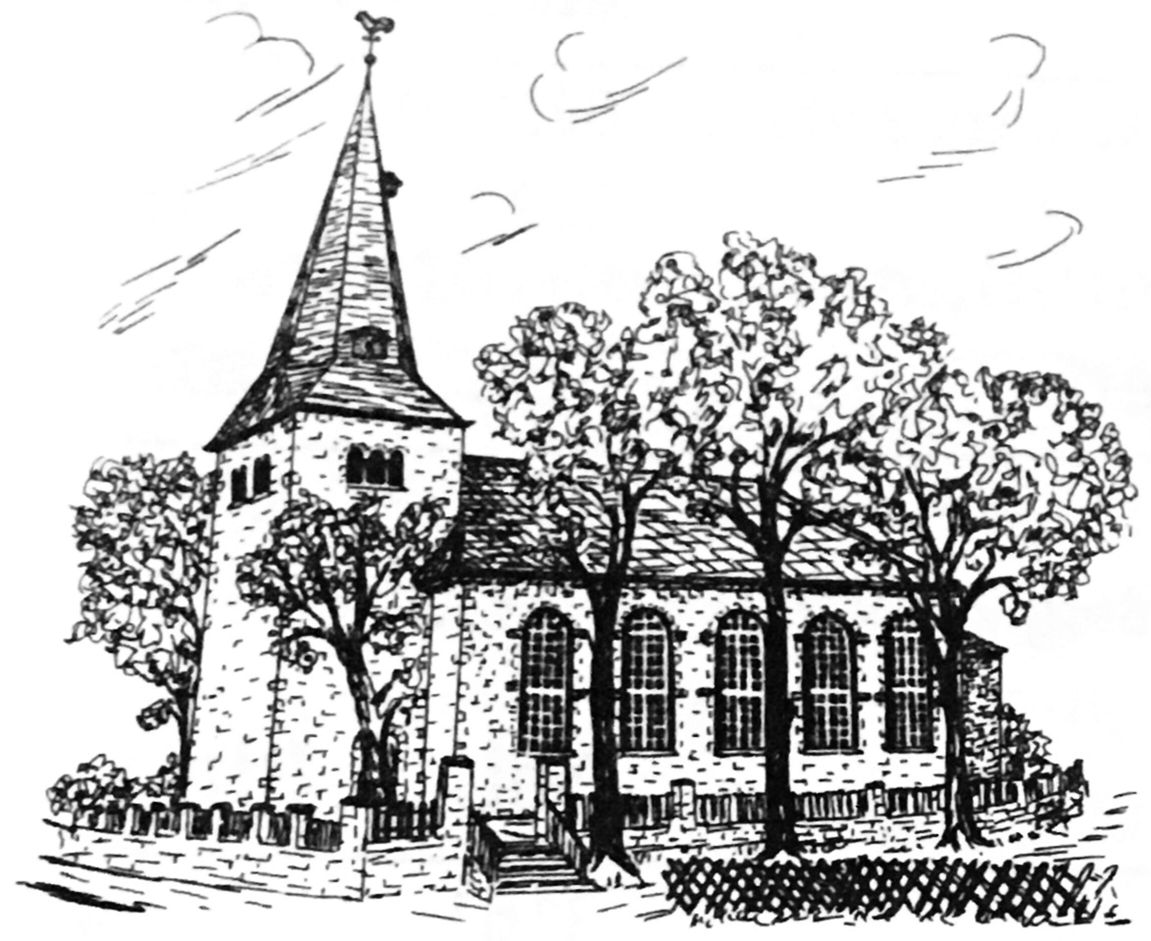 Zeichnung St. Nicolai Ingeln-Oesselse