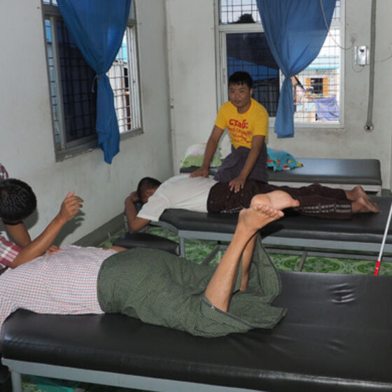 Massage in Myanmar