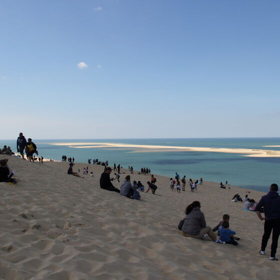 Dune de Pyla mit Blick auf den Atlantik