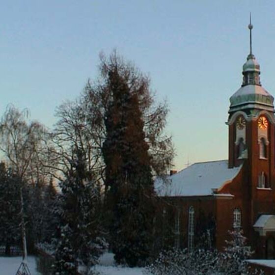 Kirche im Winter Hans