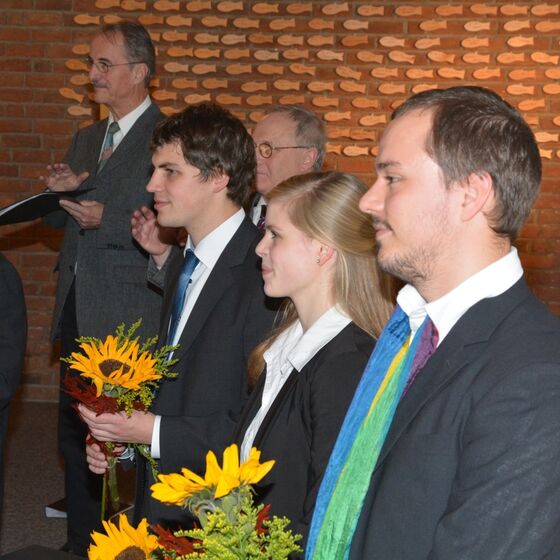 Daniel Morgner, Dorothee Vogel und Anton Gaun