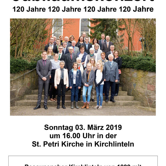 2019 Konzertplakat Kirchlinteln mit Bild 2018
