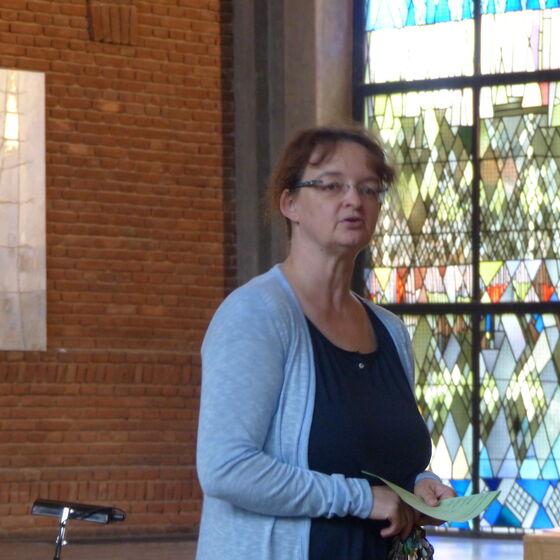 Kirchenkreiskantorin Annette Samse