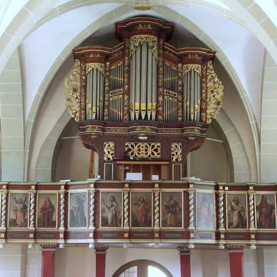 Orgelempore Kirche Hastenbeck | Bild: Bernd Lühr