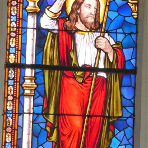 Fenster- Jesus -Auferstehung