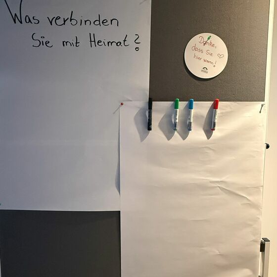 Mitmachtafel, Welthospiztag, Hospizdienst