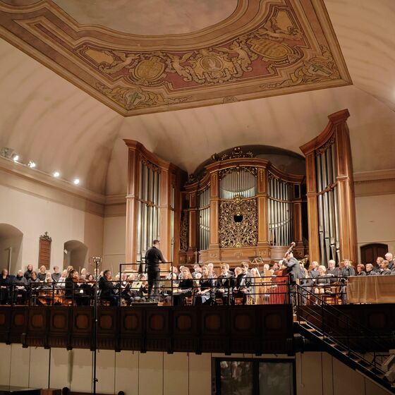 Kantoreikonzert, Mozart, Kammerorchester, Empore, St. Johannis