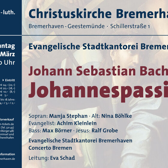 Plakat Johannespassion 2015