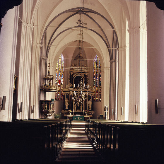 Blick in die Wilhadi-Kirche
