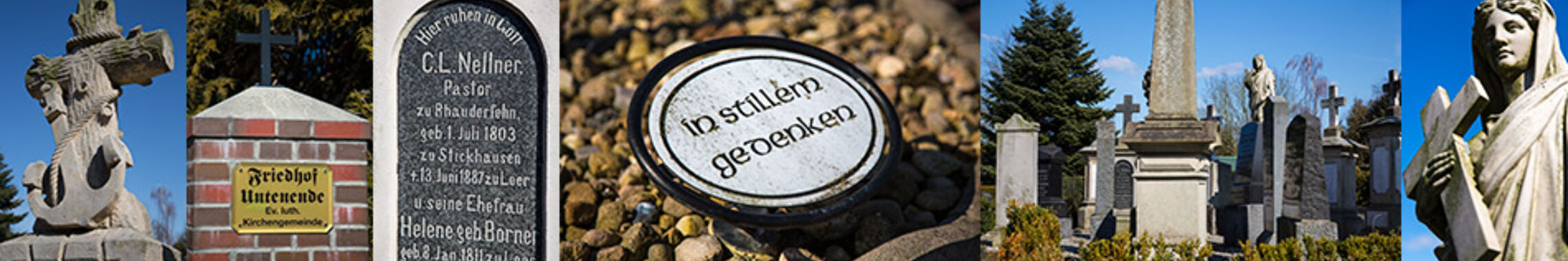 Kopfgrafik-Friedhof