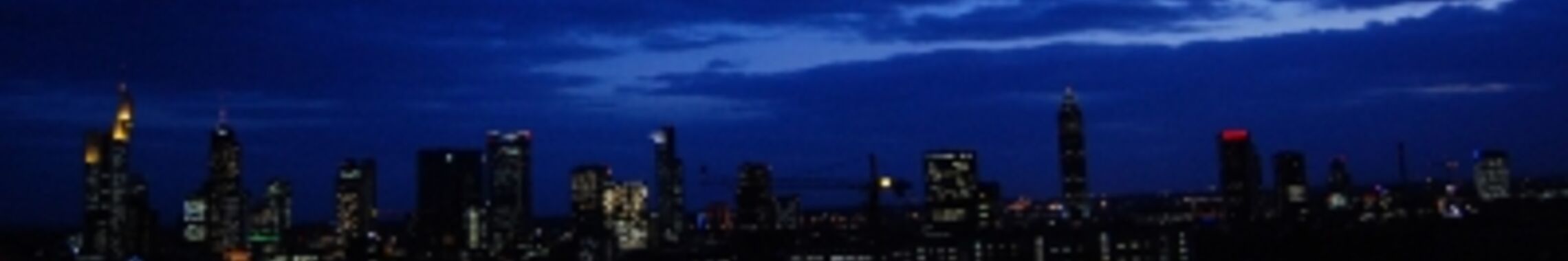 Skyline at night