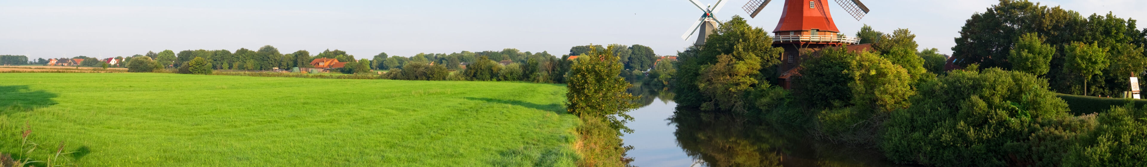 Zwillingsmühlen-Landschaft