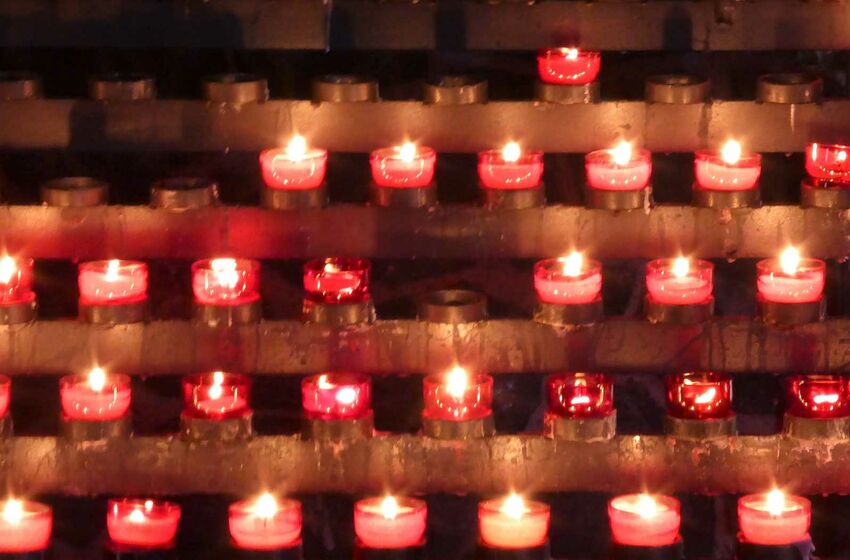 Kerzen-Gebetslichter