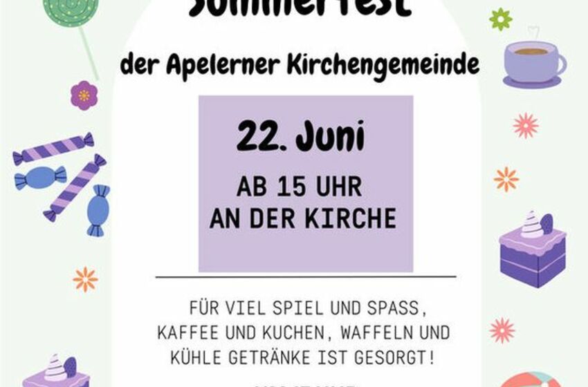 Sommerfest in Apelern