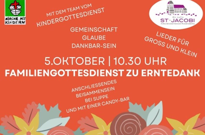 Erntedankgottesdienst