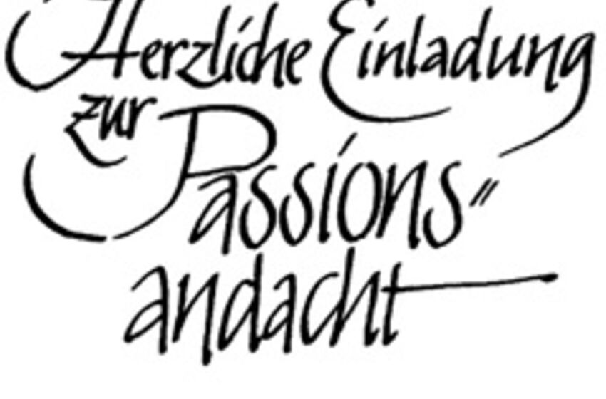 Passionsandachten 2026