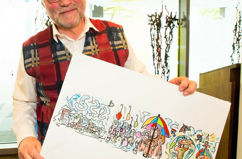 Sonntagsmaler Hans Hentschel Pfingsten Foto Jürgen Gutowski ZUGESCNNITTE