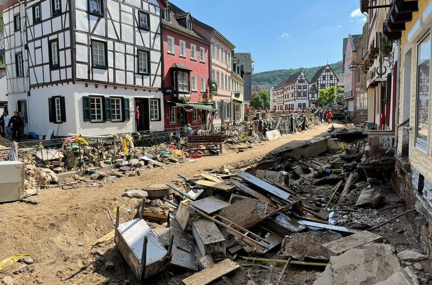 Hochwasserschäden in Bad Münstereifel